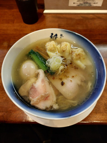 「特塩らぁ麺＋半飯」@麺や維新の写真