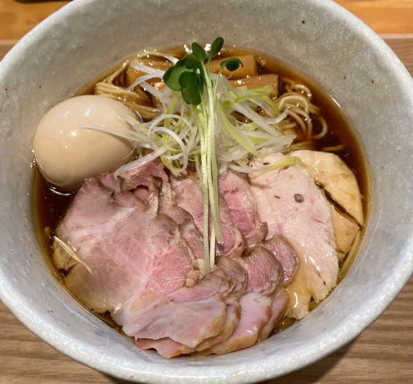 「特製鶏醤油らぁ麺　１２５０円」@Hamano Comugiの写真