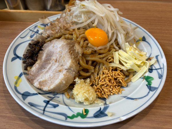 「まぜそば」@ラーメン豚壱の写真