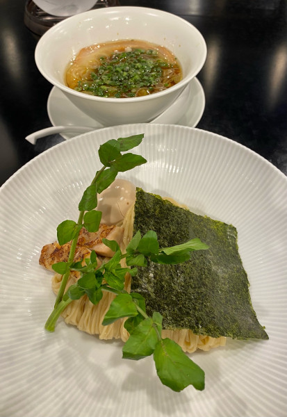 「醤油つけ麺¥1500・他」@創作麺工房 鳴龍の写真