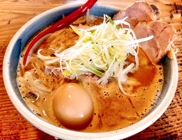 「特製海の味噌そば（1300円）」@中華そば 螢の写真