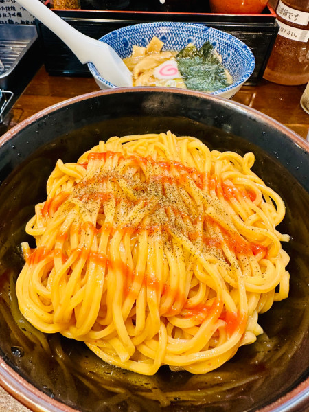 「メンマつけ麺(中)【1160円】」@つけ麺 紅葉の写真