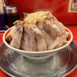 小ラーメン　豚W   ヤサイ　アブラ