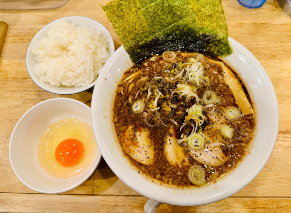 「【限定】煮干しBLACK【1200円】」@中華そば ムタヒロの写真