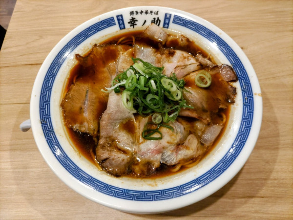 「中華そば 850円」@博多中華そば 幸ノ助 住吉本店の写真