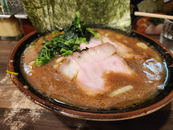 「のりラーメン ヤワメ」@神田ラーメン わいず 神田本店の写真