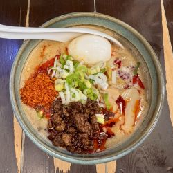 （限定）札幌味噌担担麺+味付け玉子