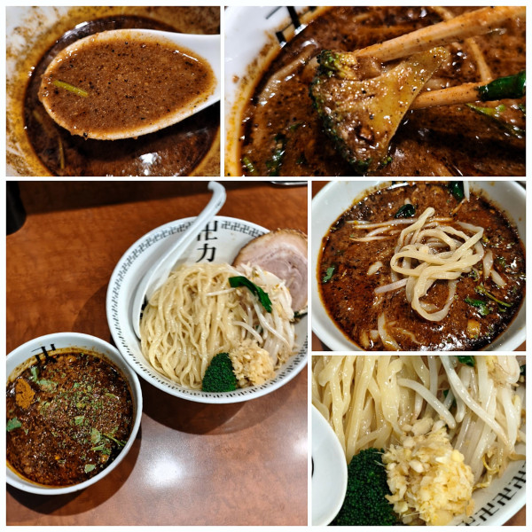 「スパイス・ツケ麺(カスタム)　1320円」@スパイス・ラー麺 卍力 秋葉原店の写真