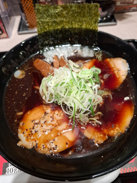 「富山ブラック９２０円」@らあめん花月嵐 上大岡店の写真