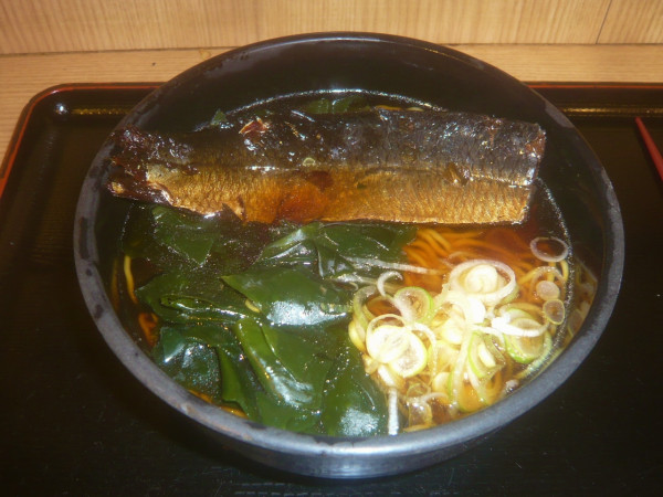 「にしんそば（ラそば変更）」@よもだそば 銀座店の写真