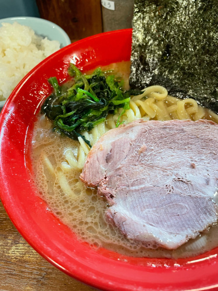 「ラーメン ライス」@吉祥寺 武蔵家の写真