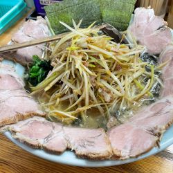 黒バラ海苔ネギチャーシューメン+ネギ