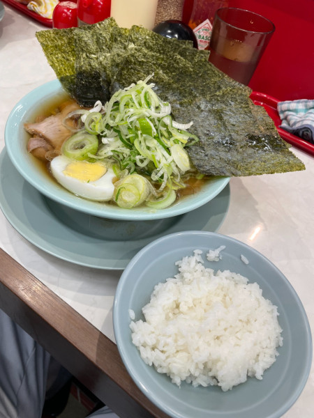 「特中華そば＋ネギ＋海苔」@なぎちゃんラーメン 行徳店の写真