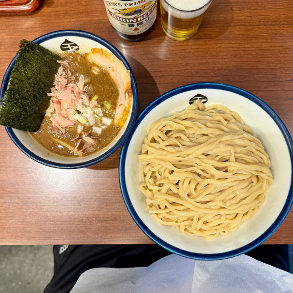 「つけめん中盛り」@つけめん 玉 本店の写真
