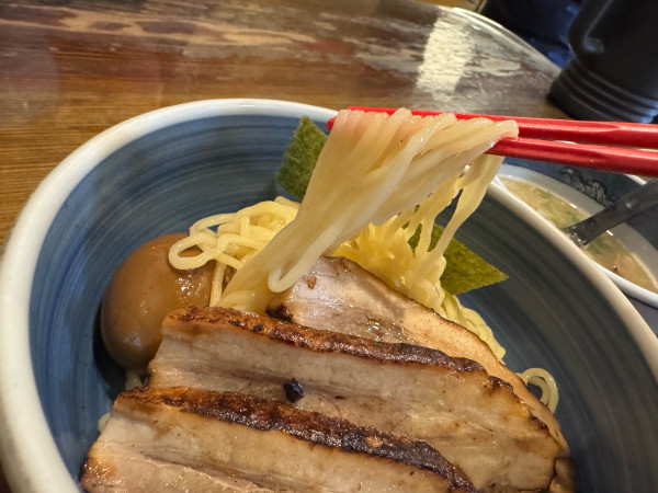 「特製塩つけそば1150円」@支那そば分田上の写真