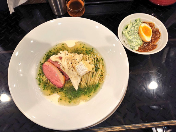 「【限定】二重奏 スチャットマリー鴨、など」@トーキョーニューミクスチャーヌードル 八咫烏 CHIKARABOの写真