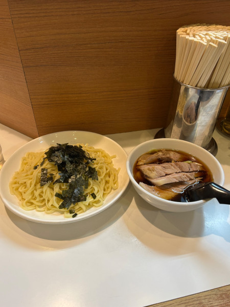 「ハーフチャーシューざるらぁめん」@らぁめん ほりうち 新橋店の写真