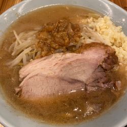 ラーメン厚豚1枚麺150g　１０００円