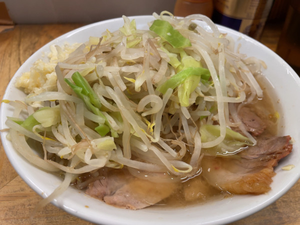 「小豚ラーメン」@ラーメン二郎 前橋千代田町店の写真