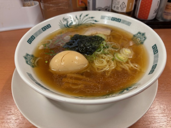 「味玉中華そば」@日高屋 平塚パールロード店の写真