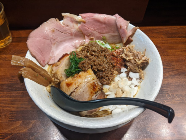 「まぜそば」@麺屋 船橋の写真