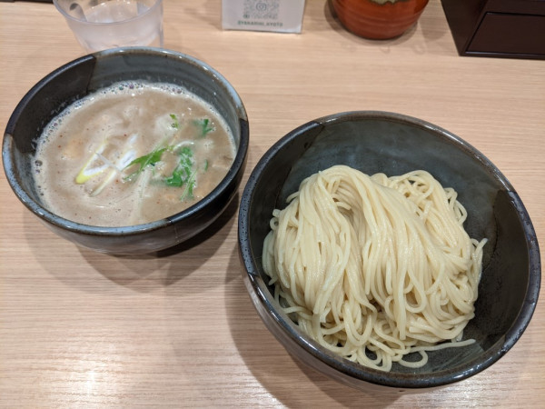 「塩つけそば」@京都千丸 麺屋しゃかりき 本店の写真