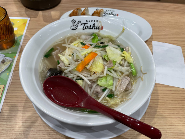 「タンメン」@れんげ食堂Toshu みずほ台東口店の写真
