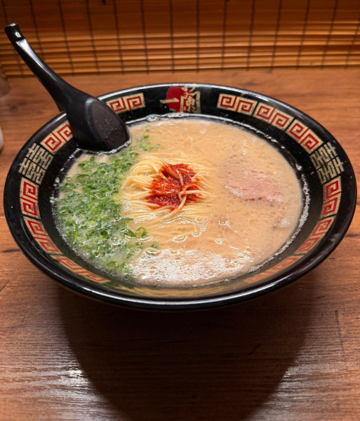 「天然豚骨（￥1080）」@一蘭 新橋店の写真