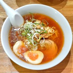 正油ラーメン 750円＋味玉 100円