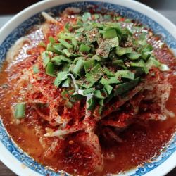 餞式担タンメン（ピリ辛）¥1000