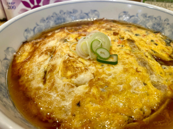 「天津麺 焼餃子セット」@ぎょうざの満洲 武蔵境北口店の写真