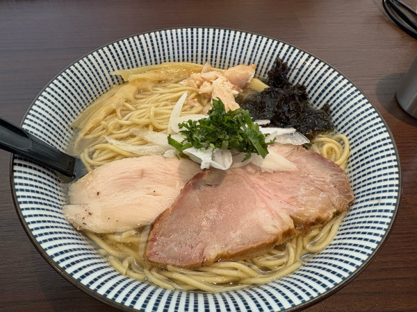 「【本日の魚介ラーメン】金目鯛950円」@旬菜麺屋 雅流の写真