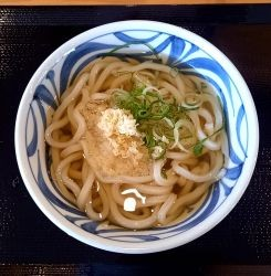 「かけうどん」@麦笑製麺所の写真