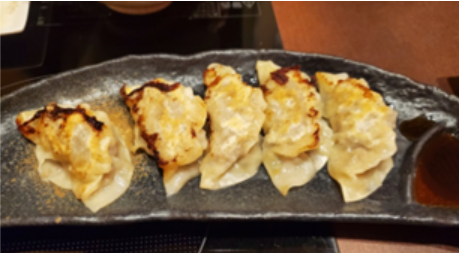 「いかギョウザ（580円）」@いか清 大門店の写真