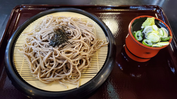 「ざるそば」@きのこ王国 仁木店の写真