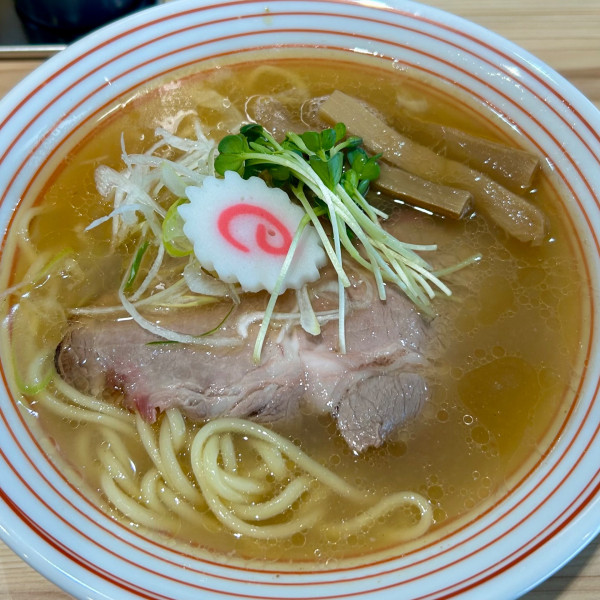 「海老と貝出汁らーめん」@麺花らんまんの写真