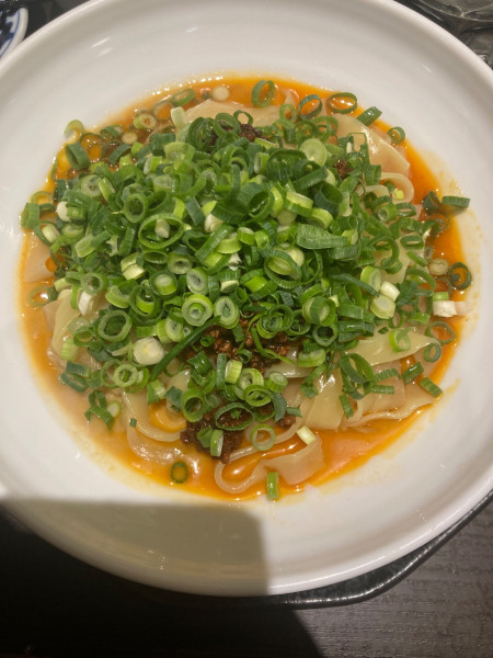 「白ゴマ汁無し担々麺(大盛り)」@來杏 China厨房の写真