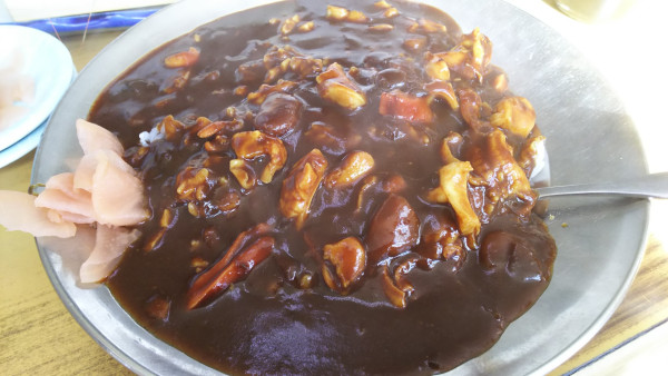 「ホッキカレー」@マルトマ食堂の写真