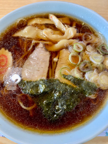 「支那そば 800円」@そば処 梶屋の写真