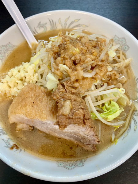 「ミニラーメン　800円」@ラーメンたかしの写真