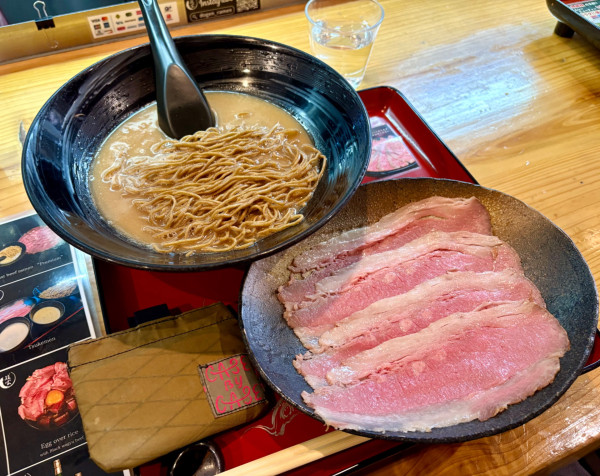 「ローストビーフラーメン竹」@ラーメン 道玄の写真