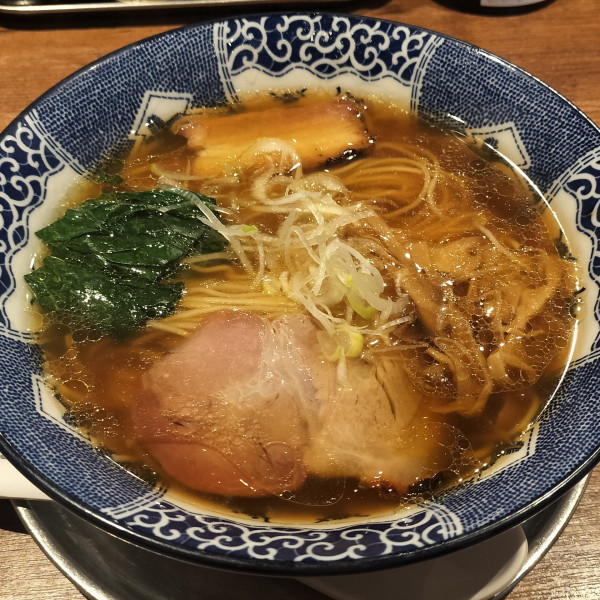 「清湯醤油」@ハマカゼ拉麺店の写真