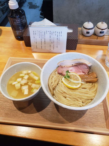 「昆布水つけ麺　塩」@Hamano Comugiの写真
