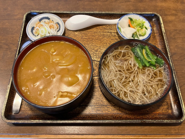 「カレー丼セット」@春木屋 神栖支店の写真