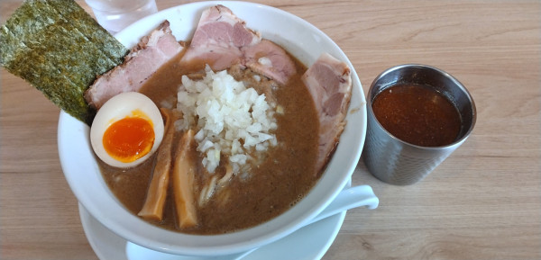 「煮干どろそば」@煮干そば とみ田の写真