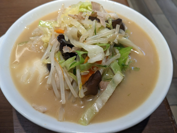 「タンメン」@食事処 志野の写真