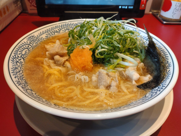 「ねぎ肉そば」@丸源ラーメン 松戸栗ヶ沢店の写真
