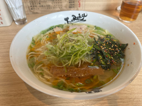 「ニラそば」@麺屋 丈六 キーノ和歌山店の写真