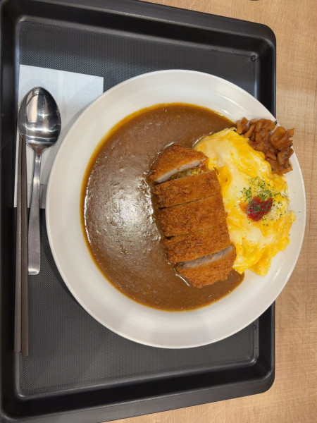 「ロースオムカレー」@松屋 千歳船橋店の写真