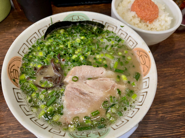 「ネギ」@博多長浜らーめん 楓神の写真